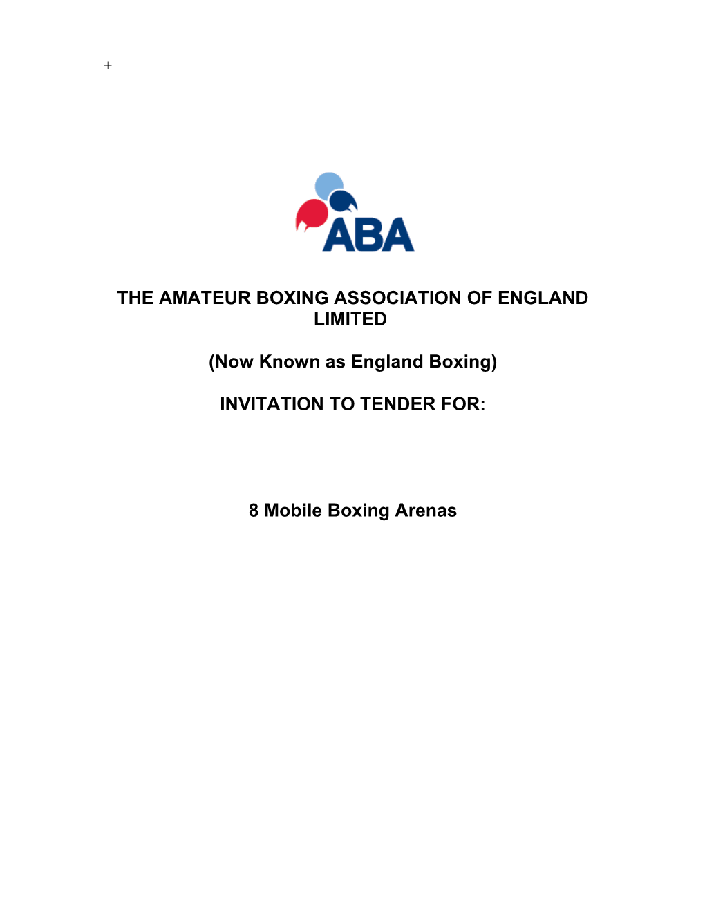 The Amateur Boxing Association of England Limited
