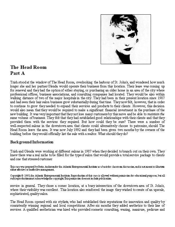 The Head Room
