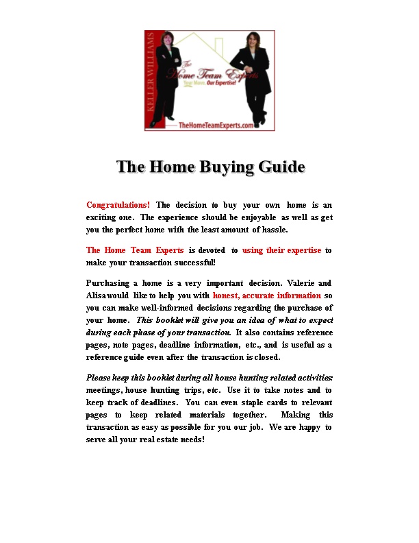 The Home Buying Guide