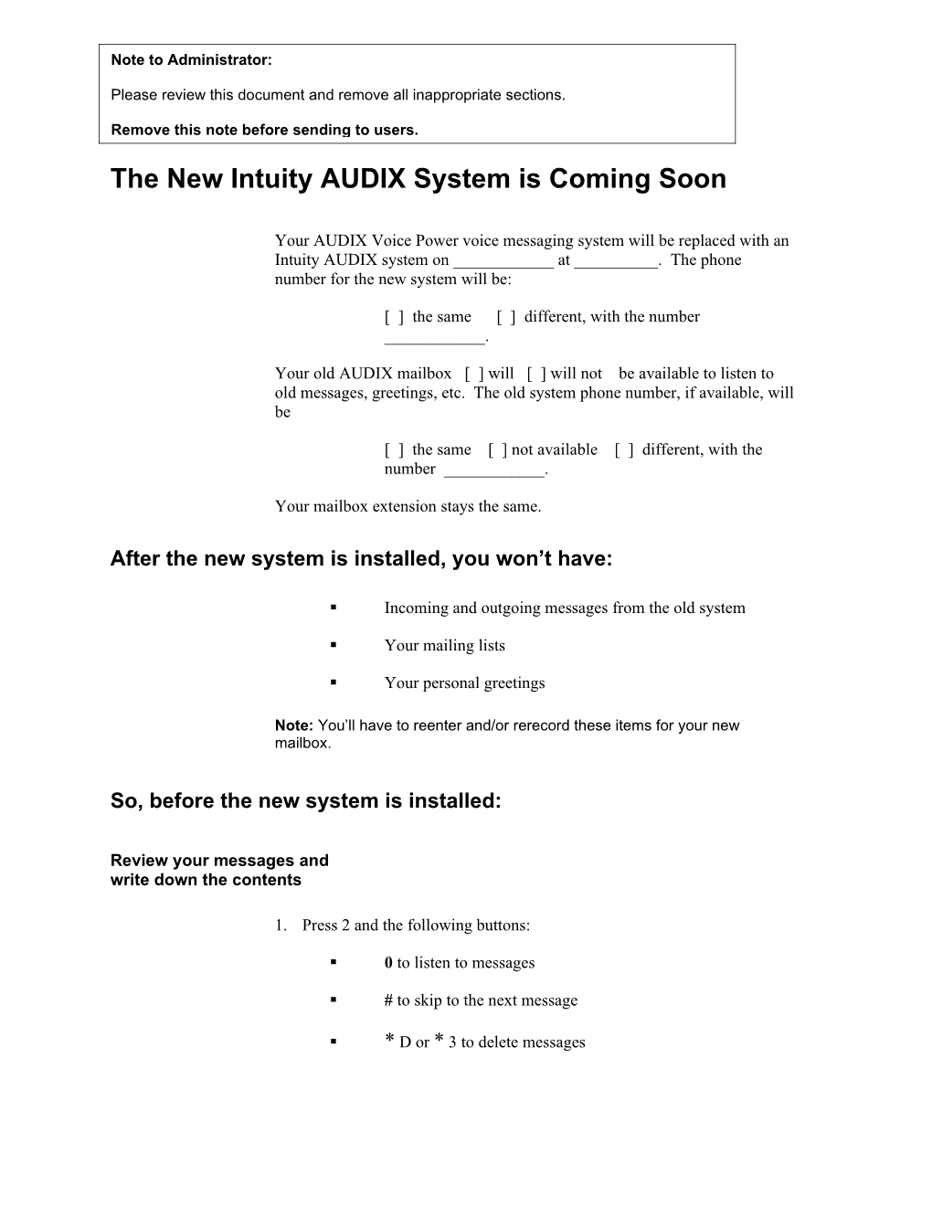 The New Intuity AUDIX System Is Coming Soon