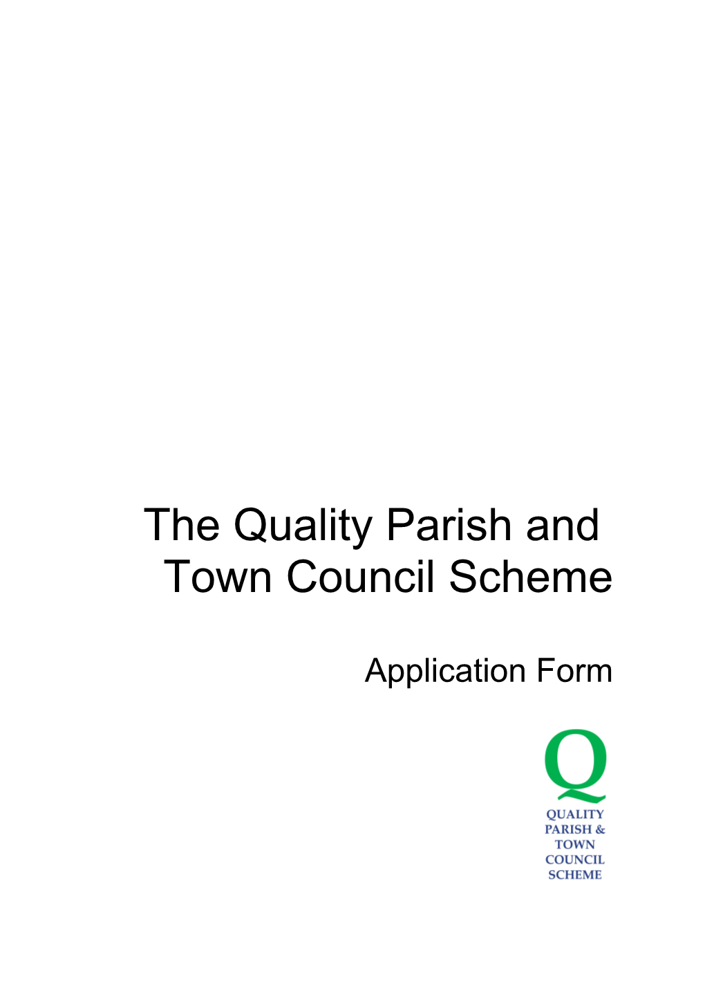 The Quality Parish And