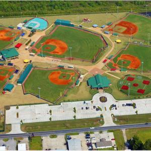 Provided photo THE SPORTS FORCE A bird s eye view of Cypress Mounds an athletic complex in Baton Rouge La The Sports Force designed and oversees