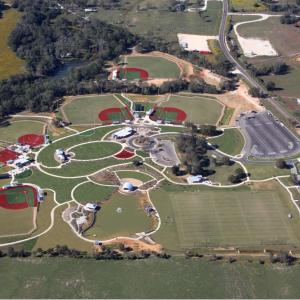 Provided photo THE SPORTS FORCE A bird s eye view of Franklin Ranch an athletic complex in Franklin Texas The Sports Force designed and oversees