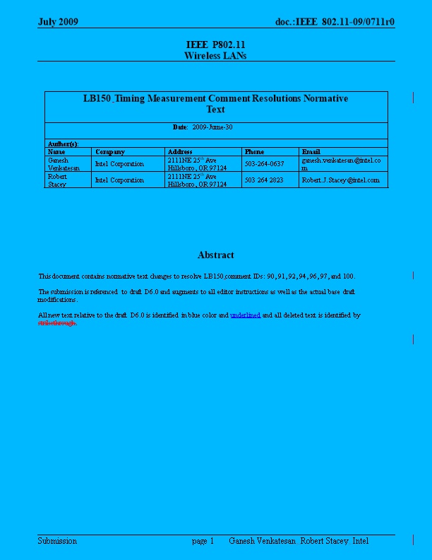 This Document Contains Normative Text Changes to Resolve LB150 Comment Ids: 90, 91, 92