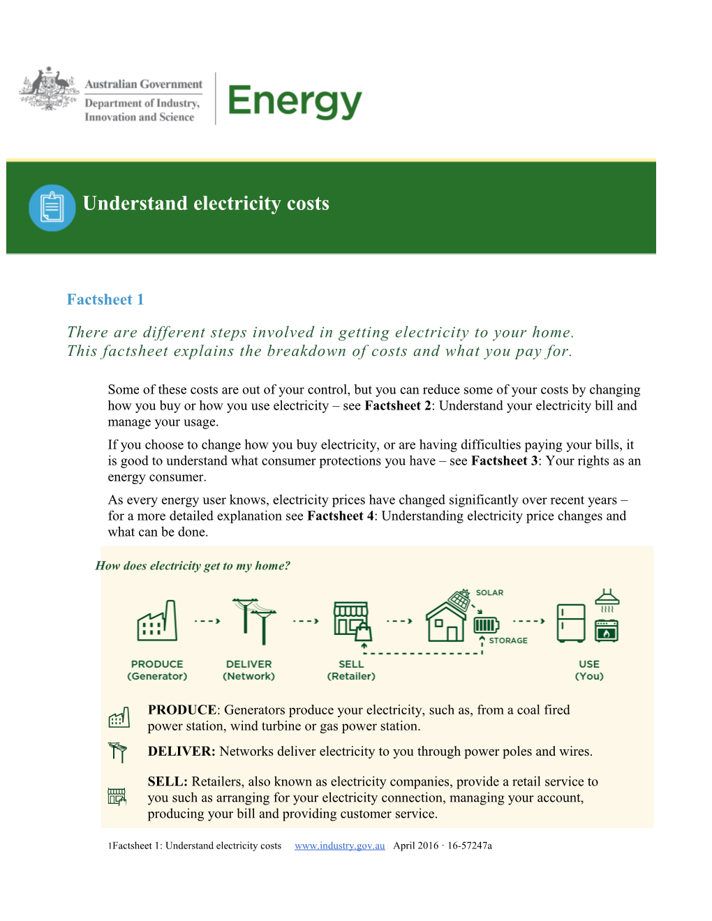 Understand Electricity Costs - Factsheet, Apr 2016 (DOCX 2.06 MB)