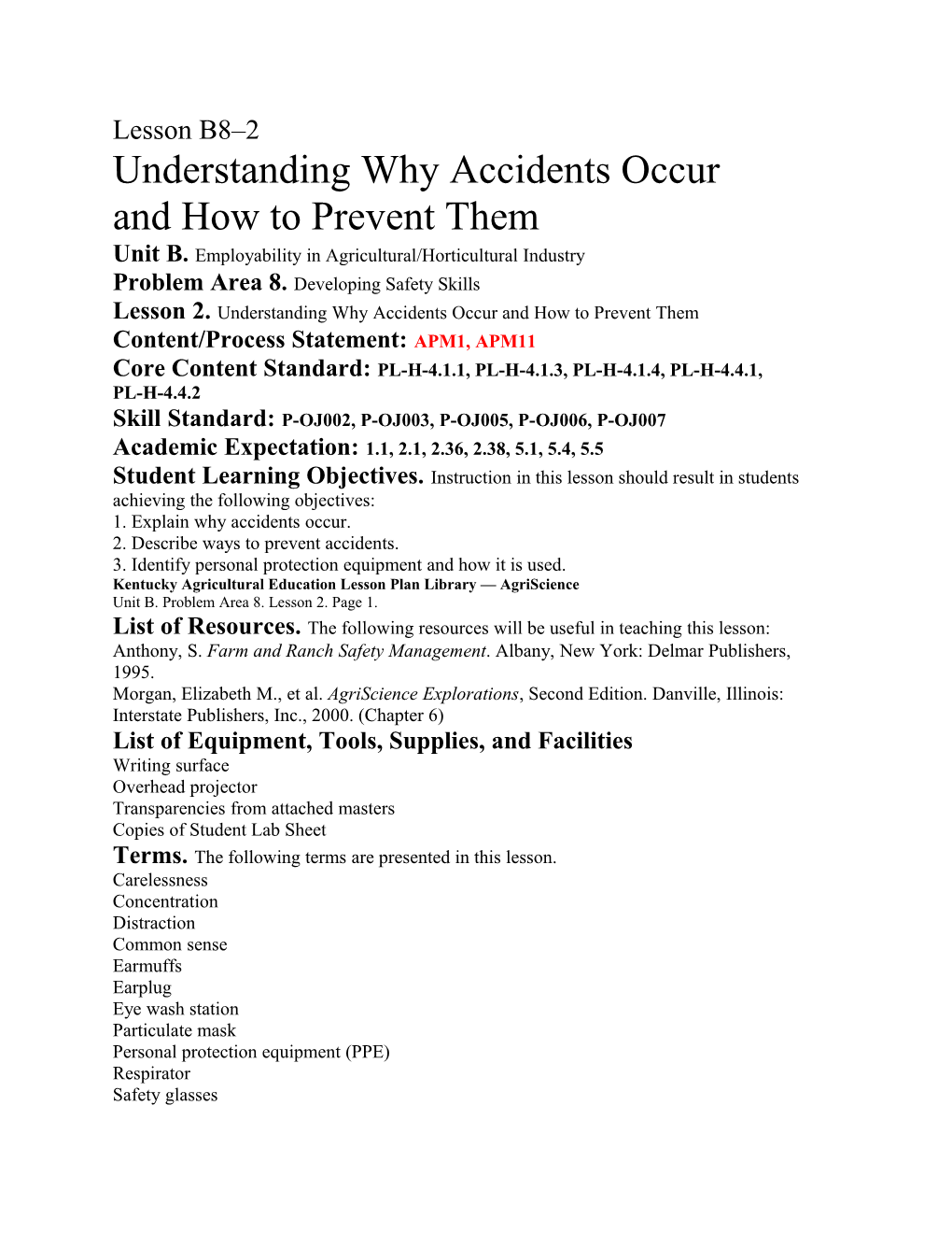 Understanding Why Accidents Occur