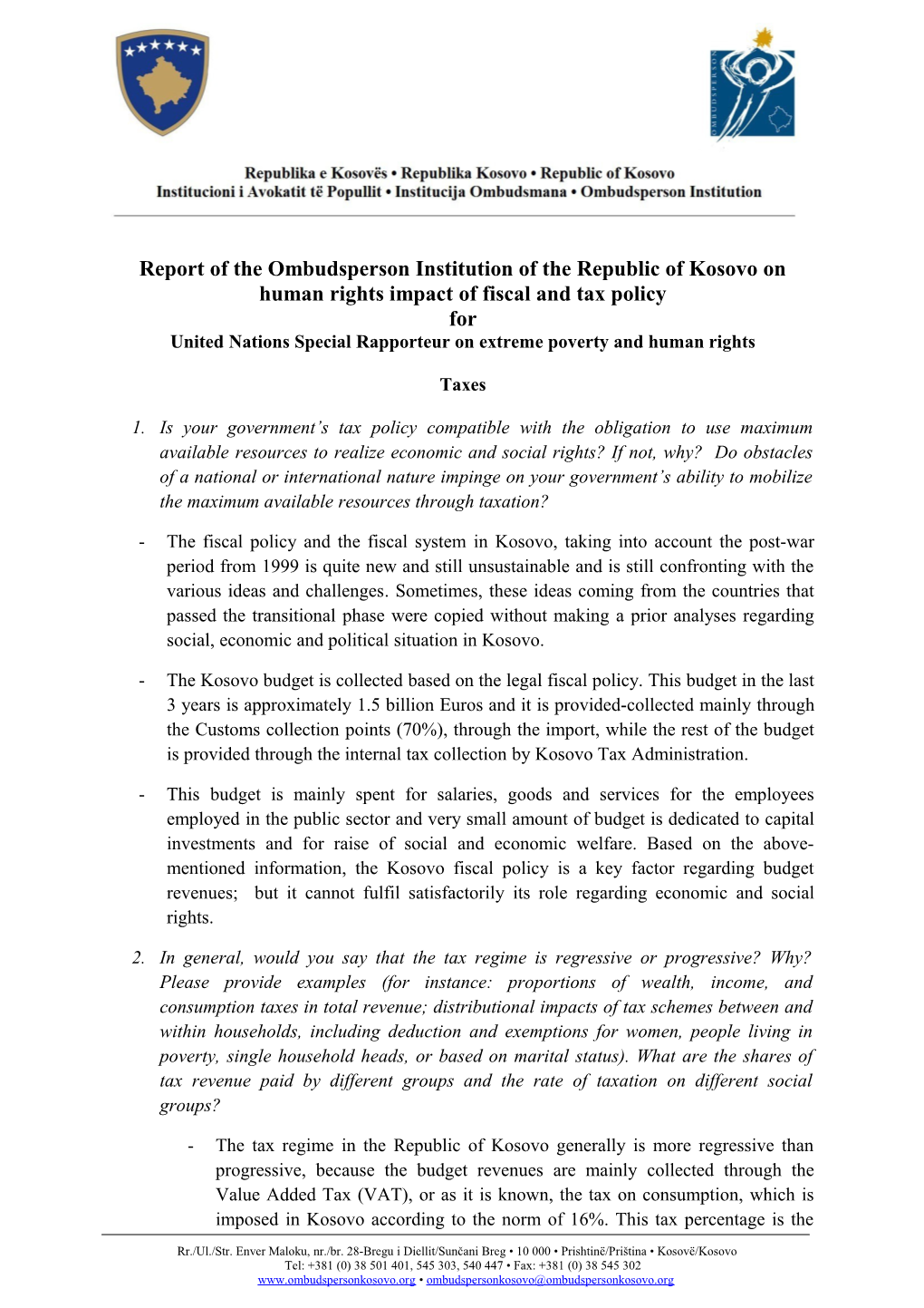 United Nations Special Rapporteur on Extreme Poverty and Human Rights