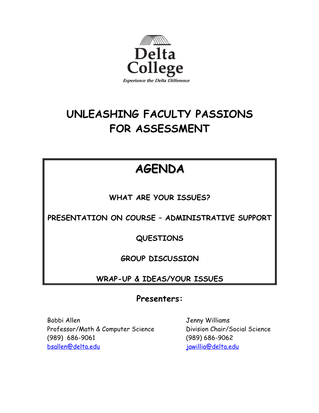 Unleashing Faculty Passions