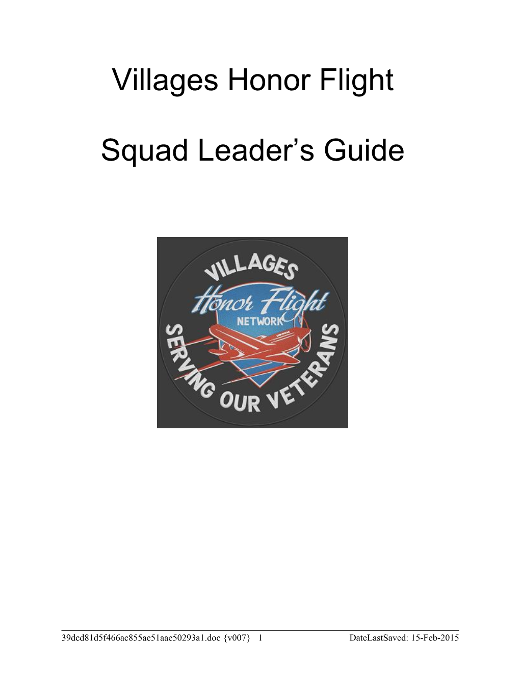 VHF Guardians Guide