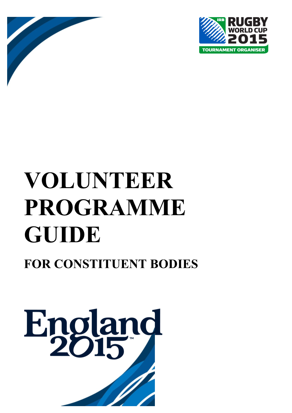 Volunteer Programme Guide