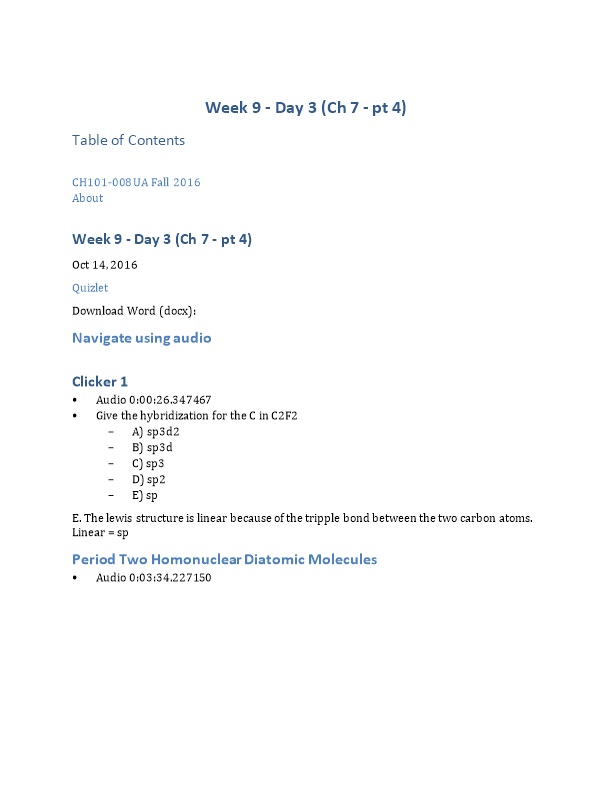 Week 9 - Day 3 (Ch 7 - Pt 4)