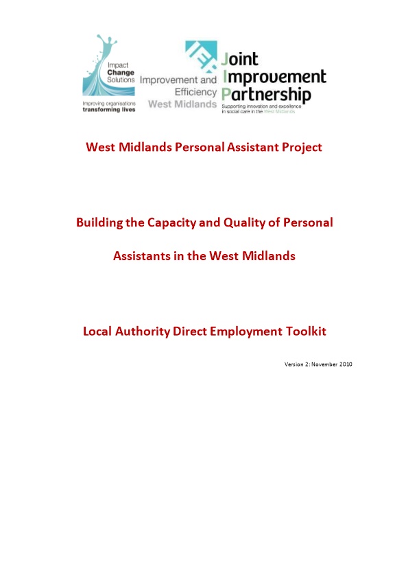 West Midlands Personal Assistant Project