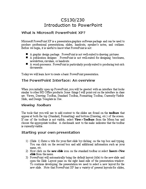 What Is Microsoft Powerpoint XP?