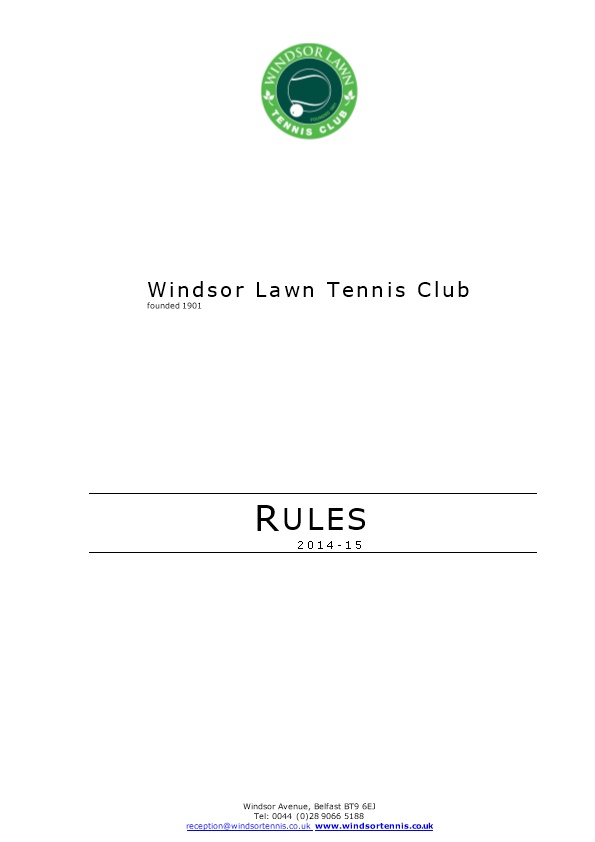 Windsor Lawn Tennis Club