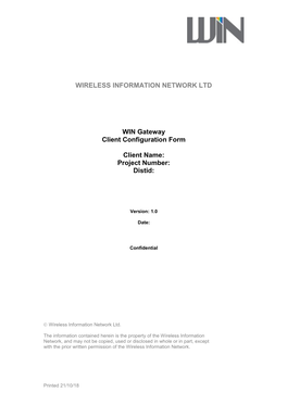 Wireless Information Network Ltd